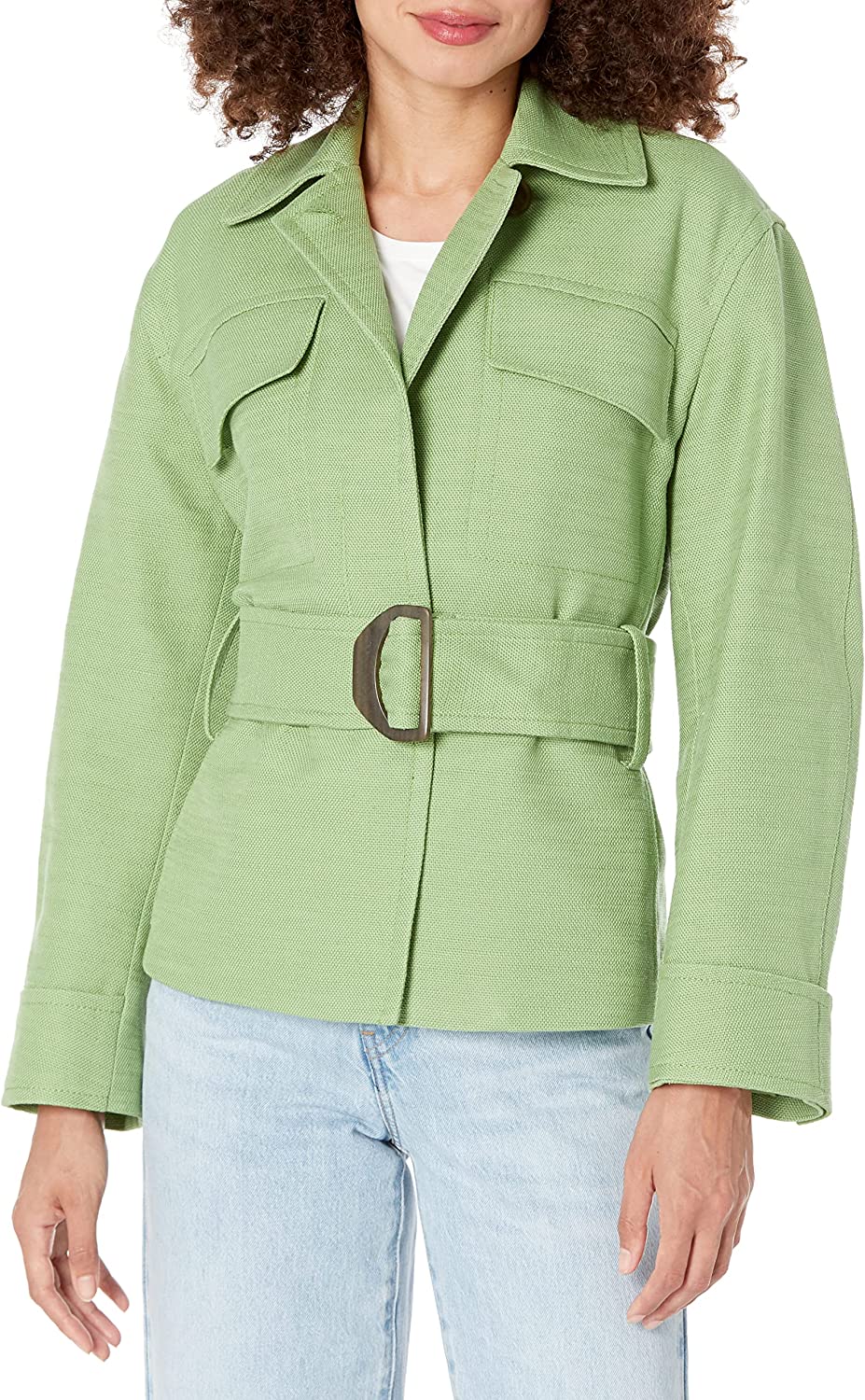 Vince Women's Belted Saharienne JKT