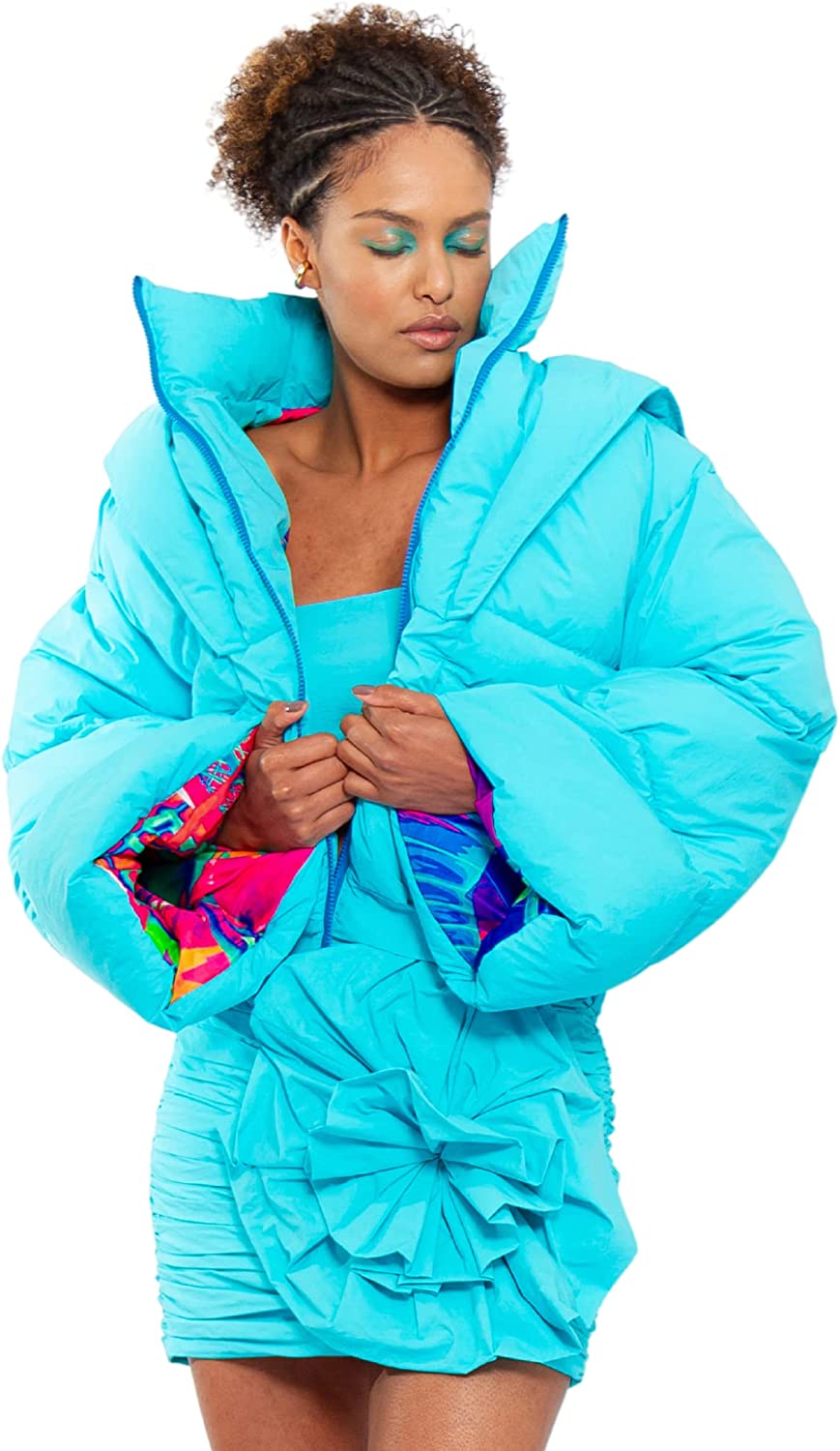 CHAOUICHE Women's Puffer Jacket