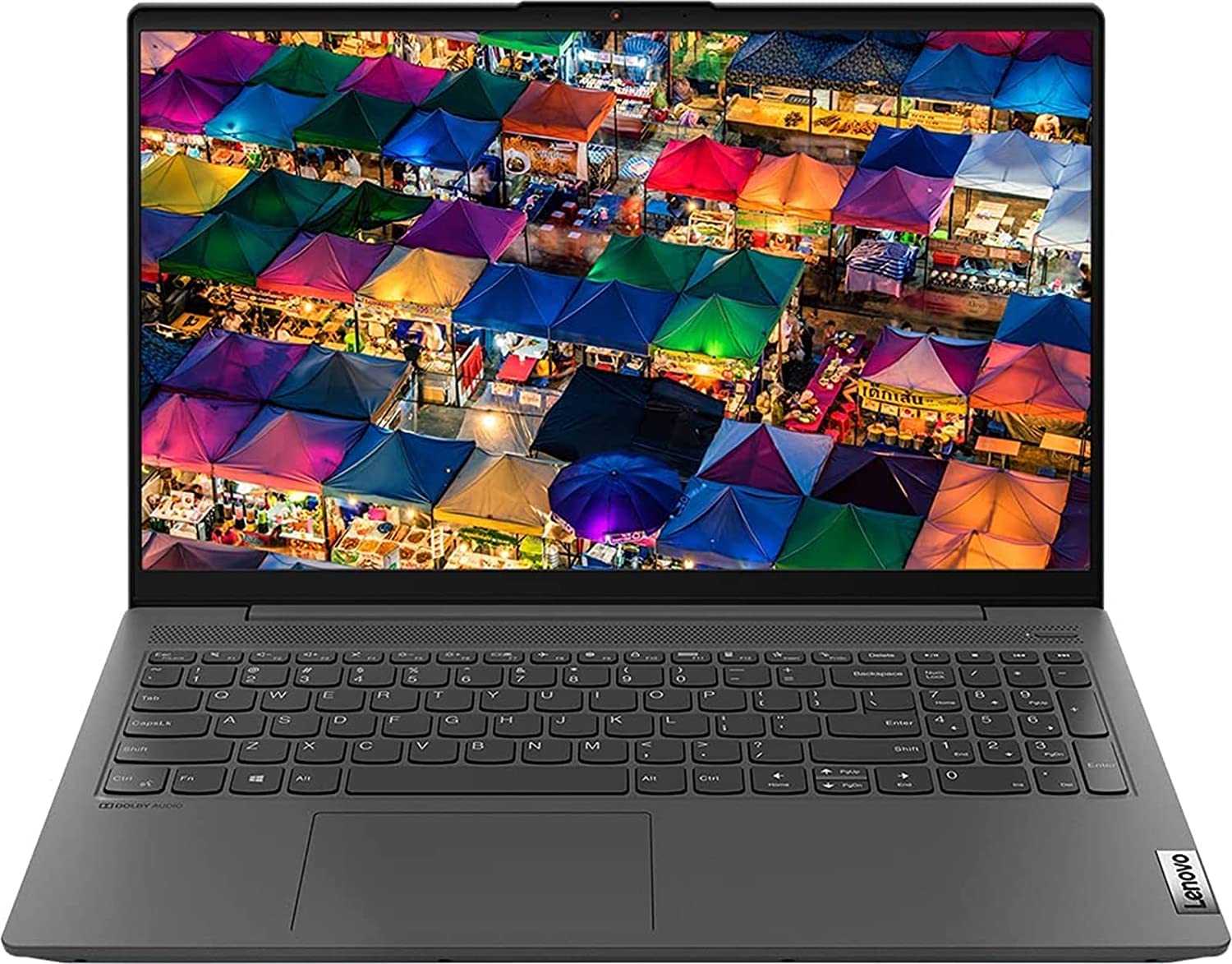 Lenovo Ideapad 5 15.6-inch FHD IPS Premium Laptop PC, AMD Octa-Core AMD Ryzen 7 5700U, AMD Radeon Graphics, 16GB DDR4, 512GB SSD, Backlit Keyboard, Fingerprint Reader, Windows 10 Home, EAT Bundle