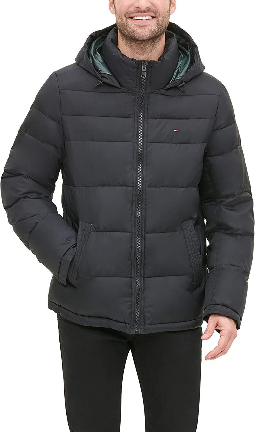 Tommy Hilfiger Men's Hooded Puffer Jacket