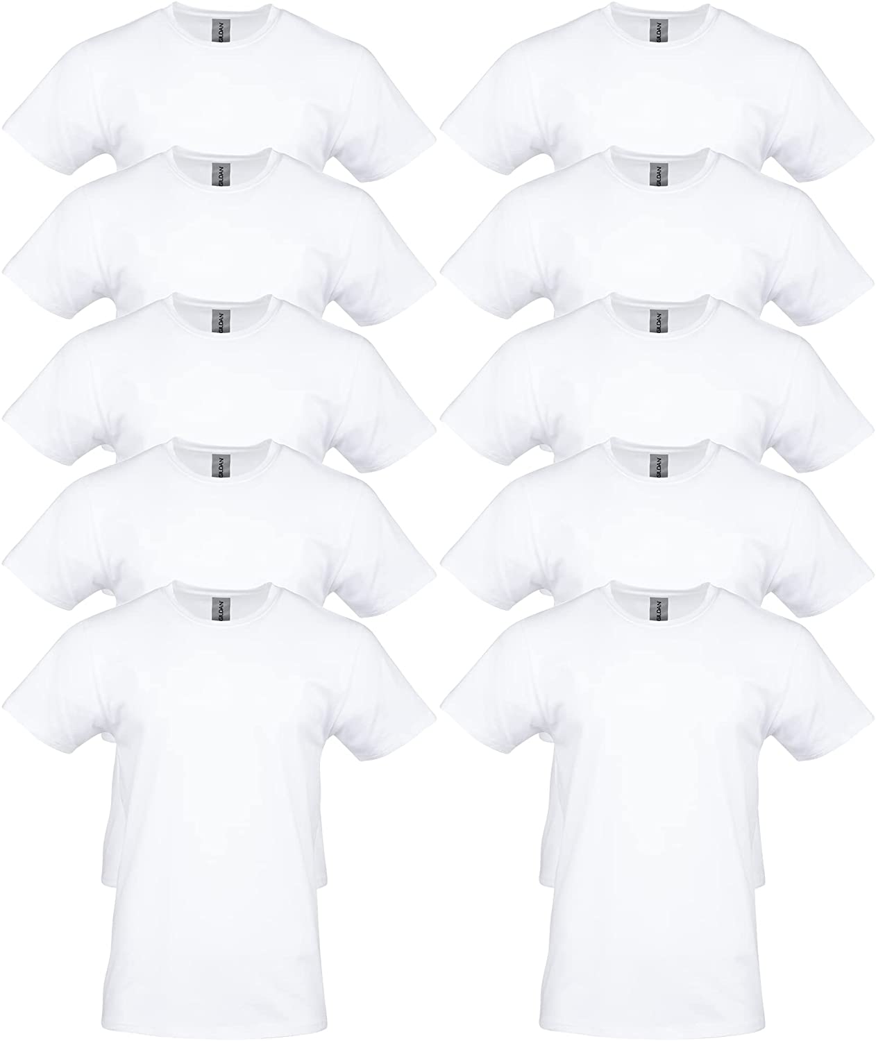 Gildan Men's Heavy Cotton T-Shirt, Style G5000, Multipack