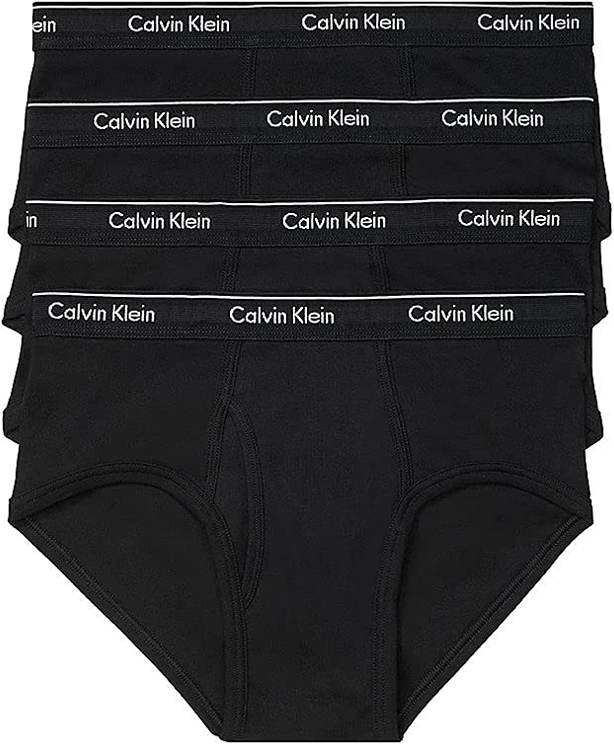 Calvin Klein Men's Underwear Cotton Classics 4-Pack Hip Brief