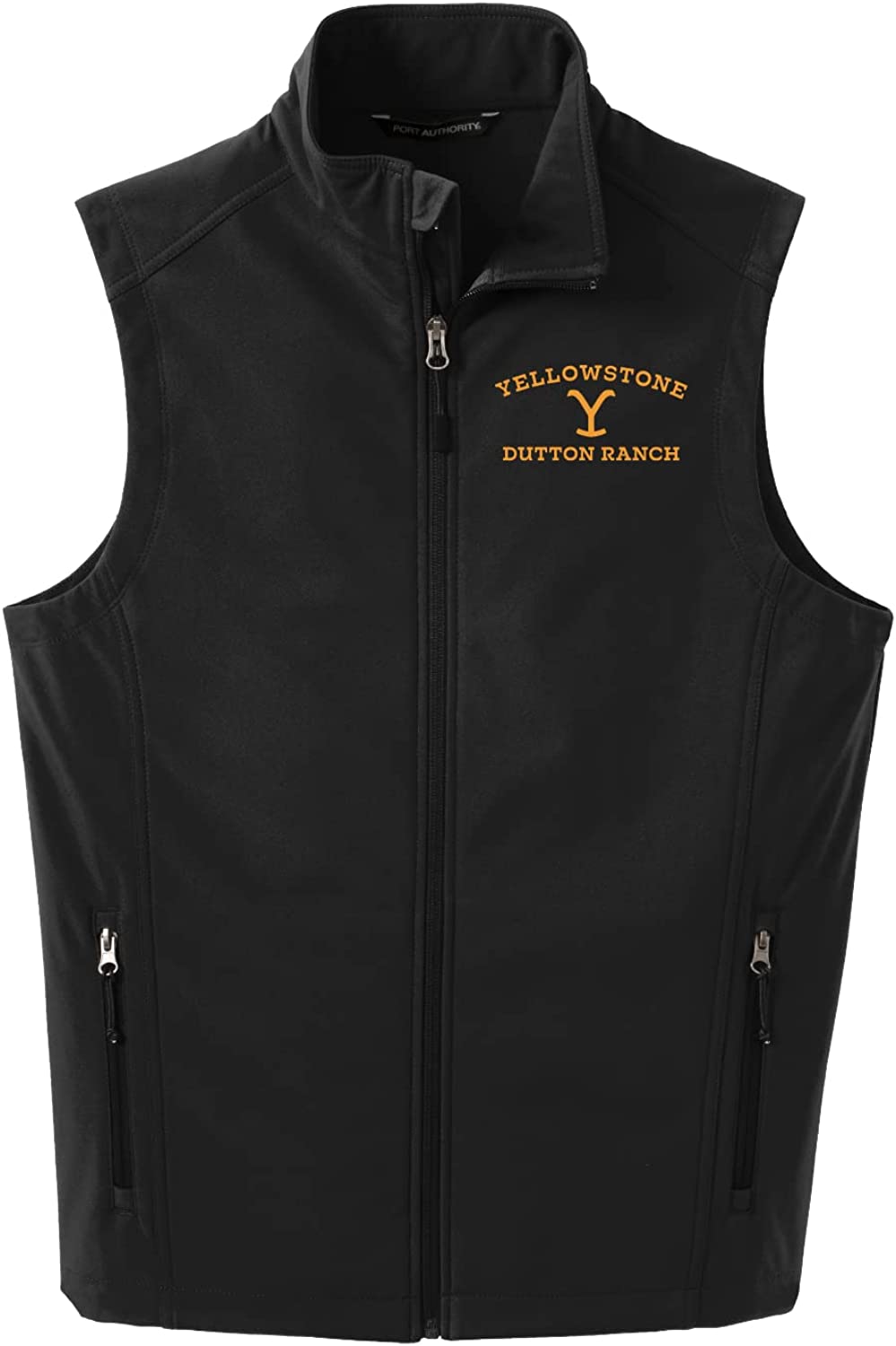 Yellowstone Dutton Ranch Logo Core Soft Shell Vest