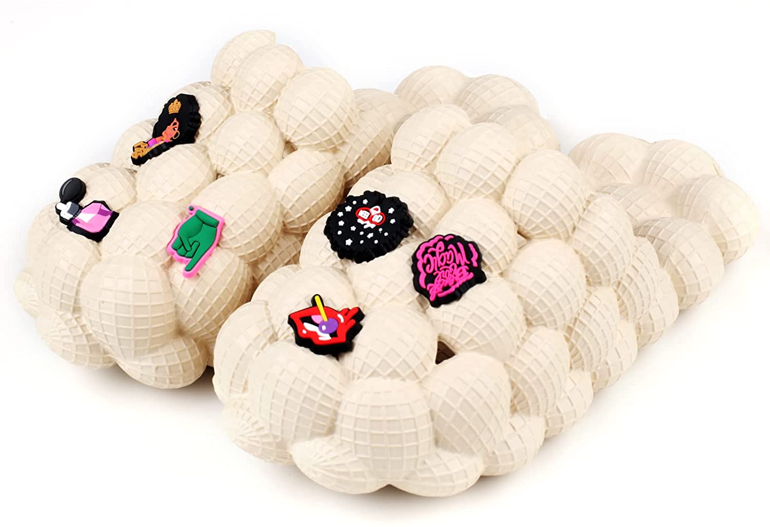 Bubble Slides for Women/Men, Massage Bubble Slippers, Funny Bubble Shoes, Unisex Breathable Beach Sandals, Non-slip Spa Slippers, Home Bedroom Shower Trendy Ball Slippers, Soft Pillow Stress Relief Sl