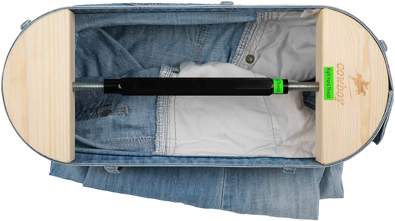 Cowboy Pant Stretcher-Heavy Duty-Easy to Use-Instant Stretch-30 to 59" Stretch Range