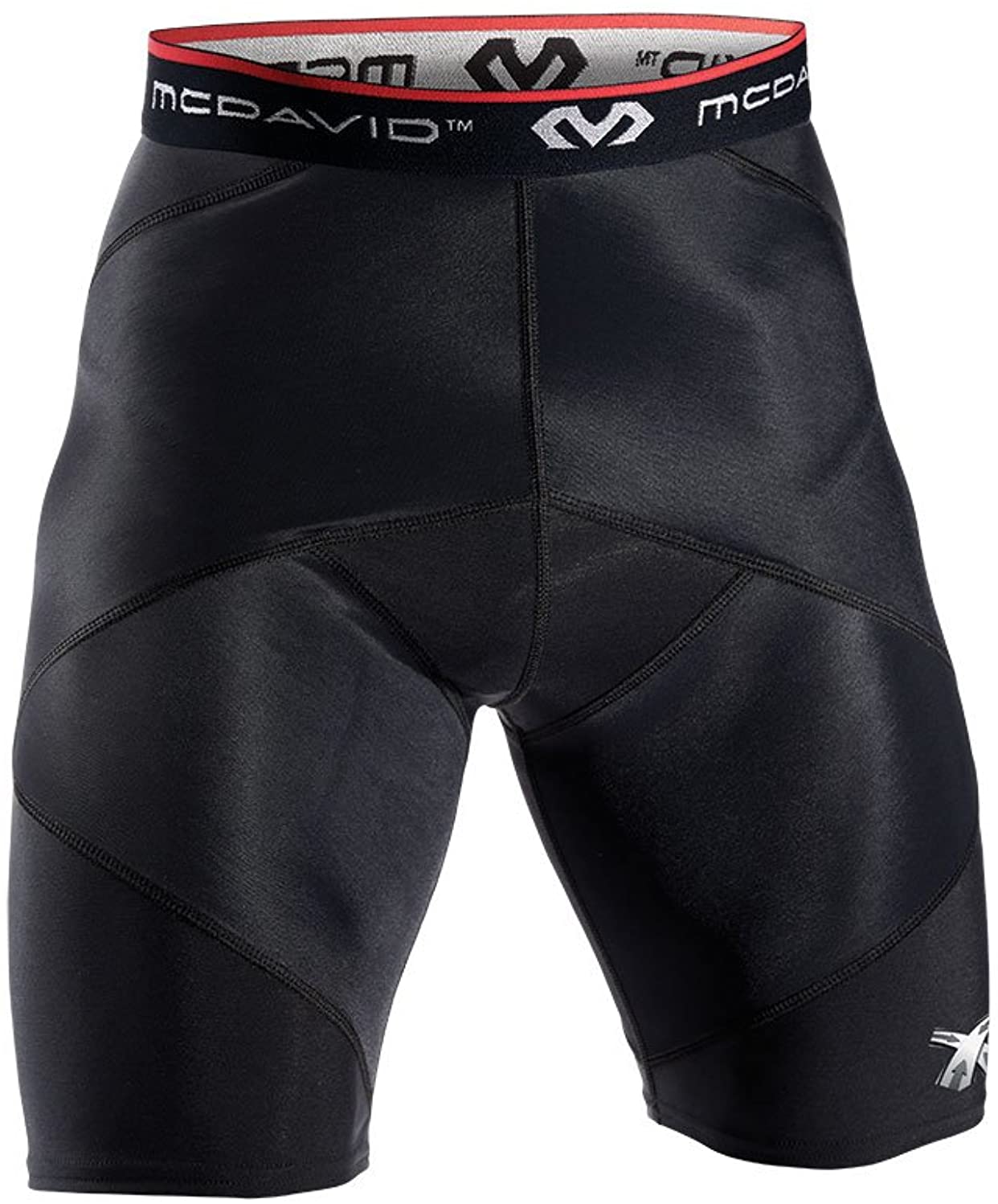McDavid Cross Compression Shorts. Thick Compression for Muscle Support and Recovery. Hips, Hamstring, Quads