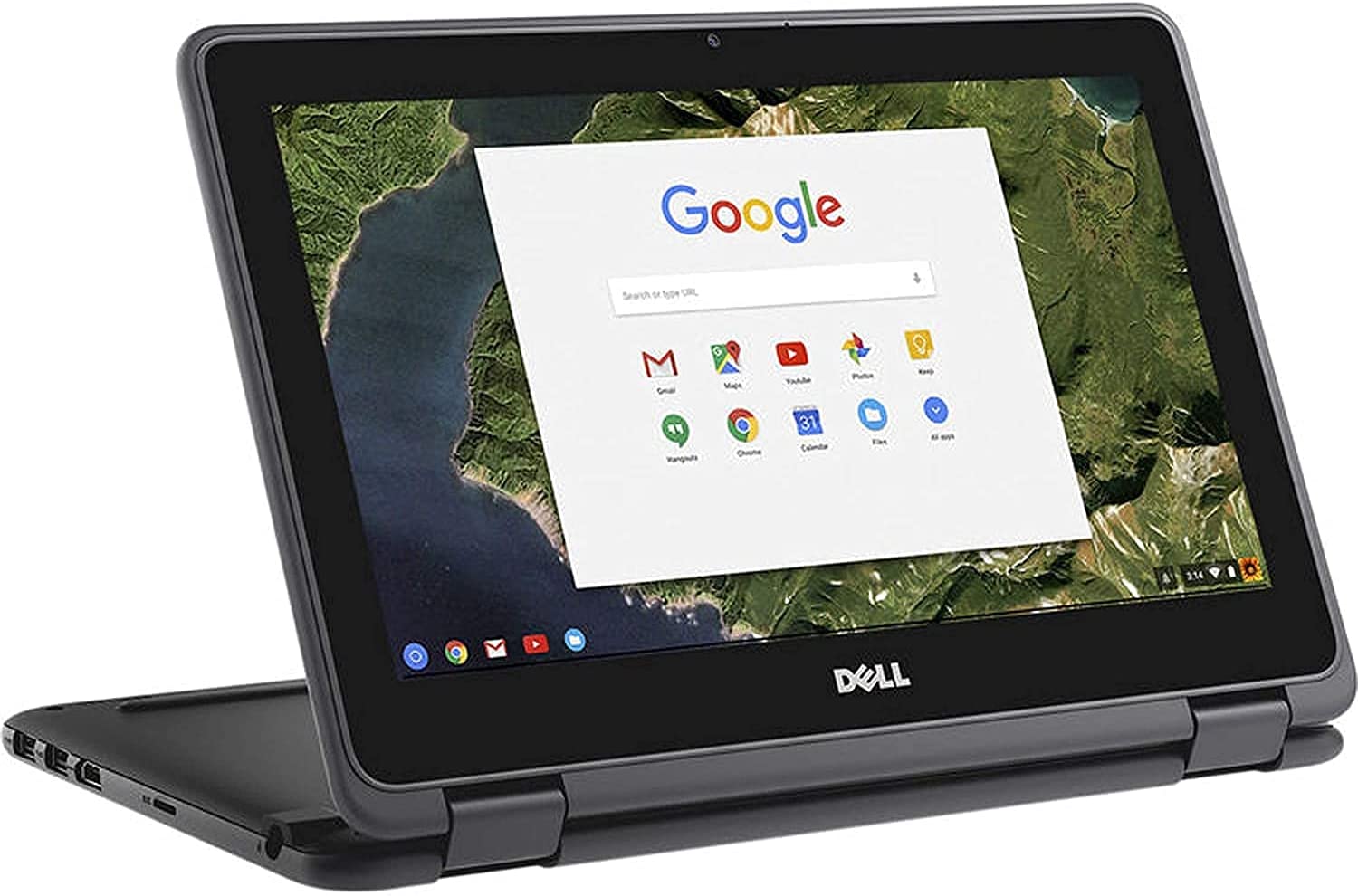 2021 Dell 11.6-inch Convertible 2-in-1 Touchscreen Chromebook, Intel Celeron Processor Up to 2.48GHz, 4GB Ram 16GB SSD, HDMI, Chrome OS (Touchscreen) (Renewed)