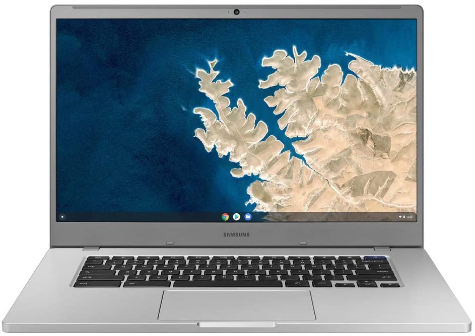 SAMSUNG XE350XBA-K01US Chromebook 4 + Chrome OS 15.6" Full HD Intel Celeron Processor N4000 4GB RAM 32Gb Emmc Gigabit Wi-Fi, Silver