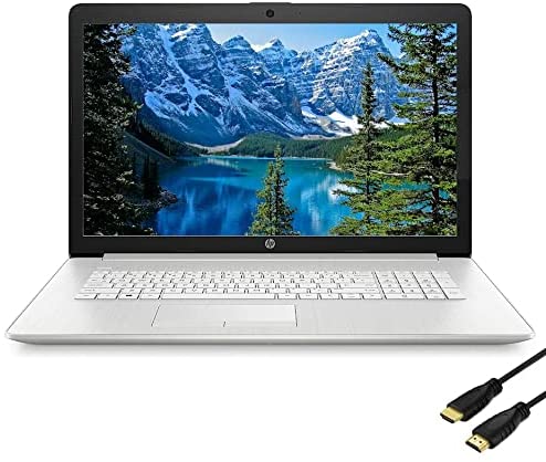 New hp Laptop 17.3" FHD IPS Display i5 Laptop, 11th Gen Quad-Core Intel Core i5-1135G7(Beats i7-8500), Backlit Keyboard, Bundle with HDMI, Windows 11 Home, Silver