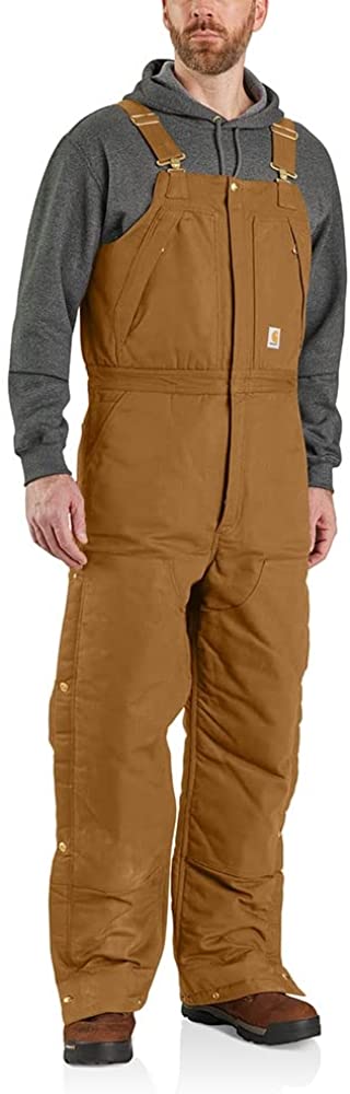 Carhartt Mens Loose Fit Firm Duck Insulated Biberall