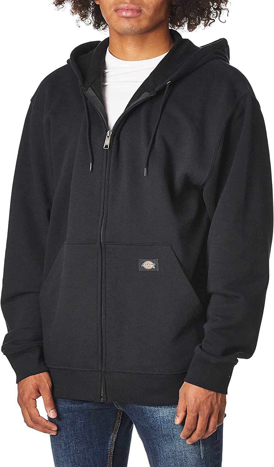 Dickies Men's Full Zip Fleece Hoodie