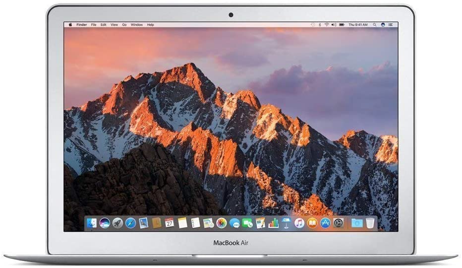 2017 Apple MacBook Air with 1.8GHz Core i5 (8GB RAM, 256GB SSD, 13in, MQD42LL/A)- Silver (Renewed)
