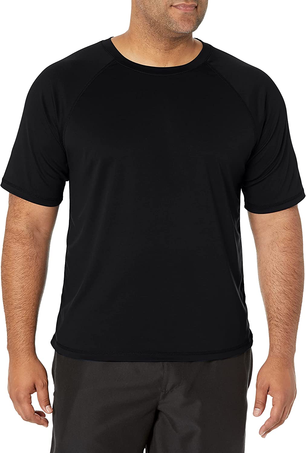 Kanu Surf Men's Short Sleeve UPF 50+ Swim Shirt (Regular & Extended Sizes)