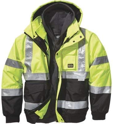 Gravel Gear High-Visibility 3-in-1 Bomber Jacket