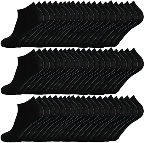30 Pairs Men Ankle Socks Low Breathable Casual Socks Sports Socks Thin Athletic Short Sock Bulk