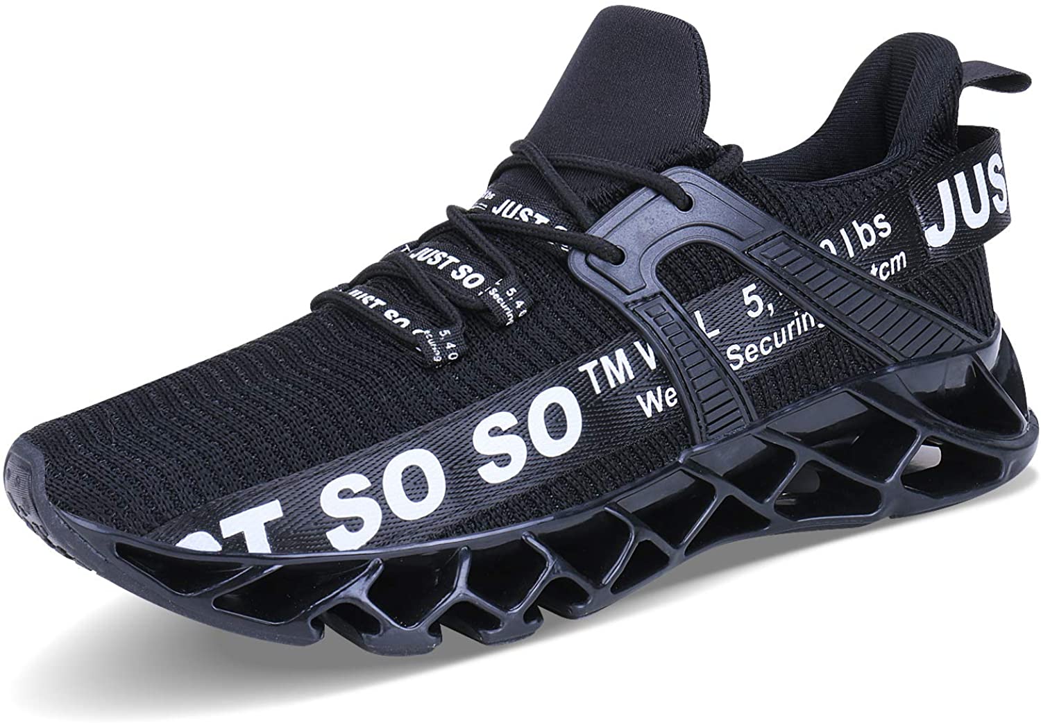 Mens Running Shoes Walking Non Slip Blade Type Sneakers