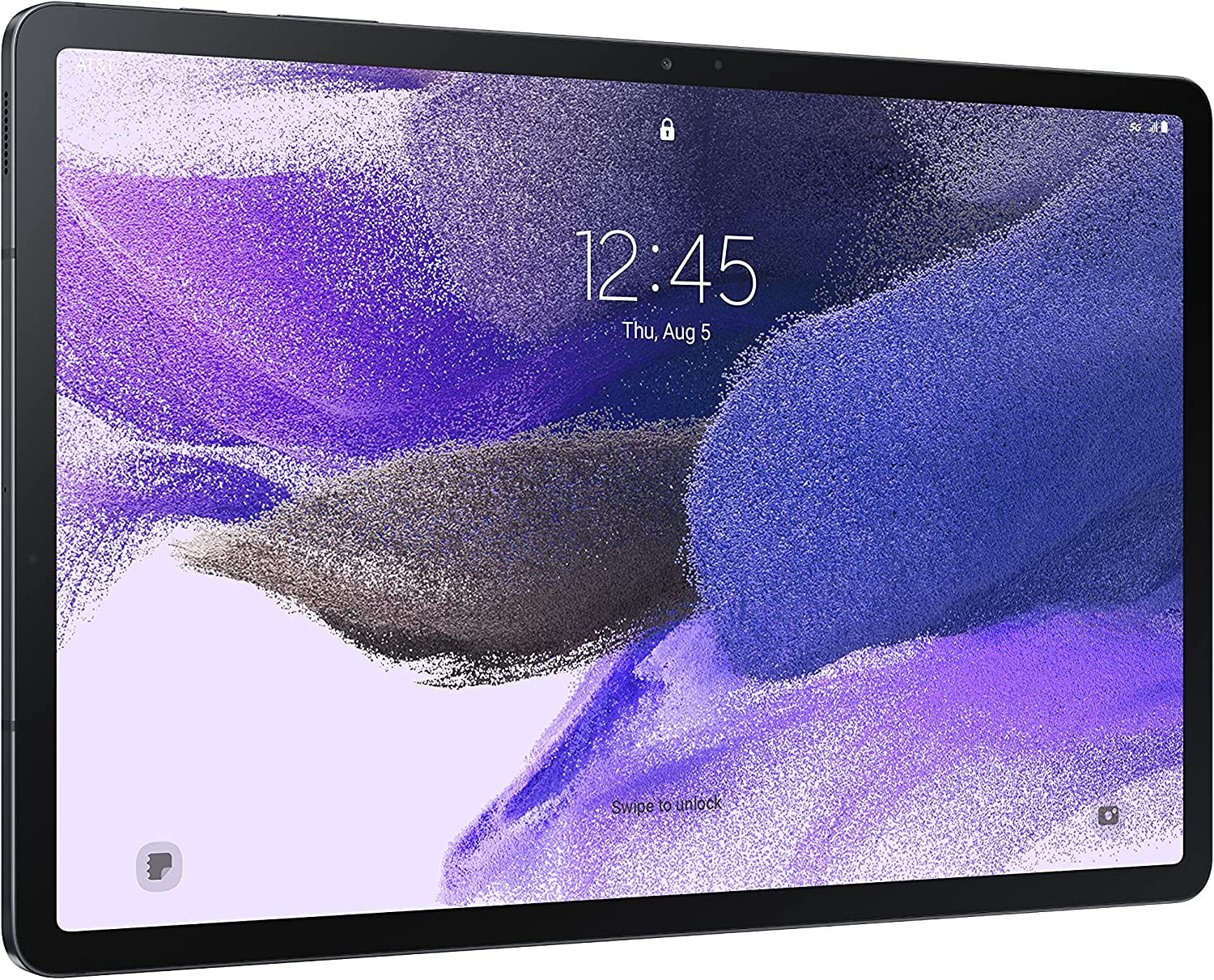 SAMSUNG Galaxy Tab S7 FE 12.4” 64GB WiFi Android Tablet w/ S Pen Included, Large Screen, Multi Device Connectivity, Long Lasting Battery, 2021, ‎SM-T733NZKAXAR, Mystic Black