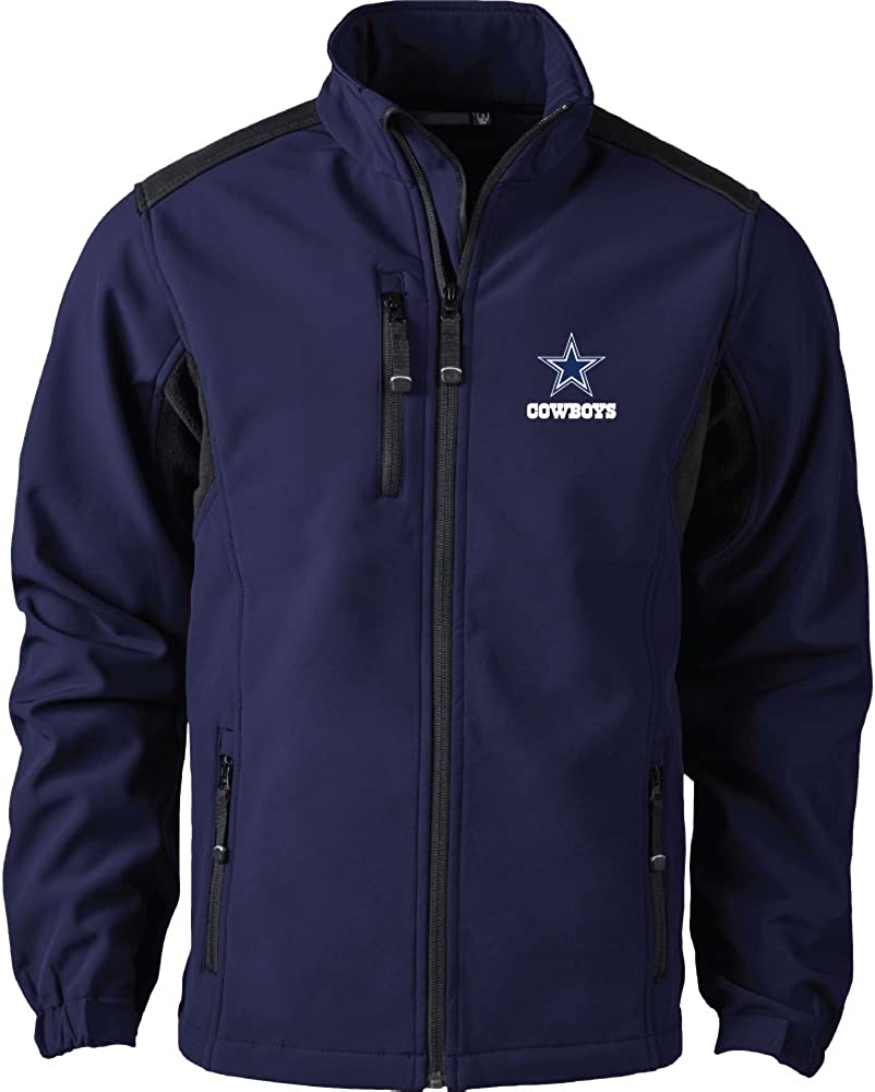 Dunbrooke Men's Black Baltimore Ravens Softshell Fleece Full-Zip Jacket