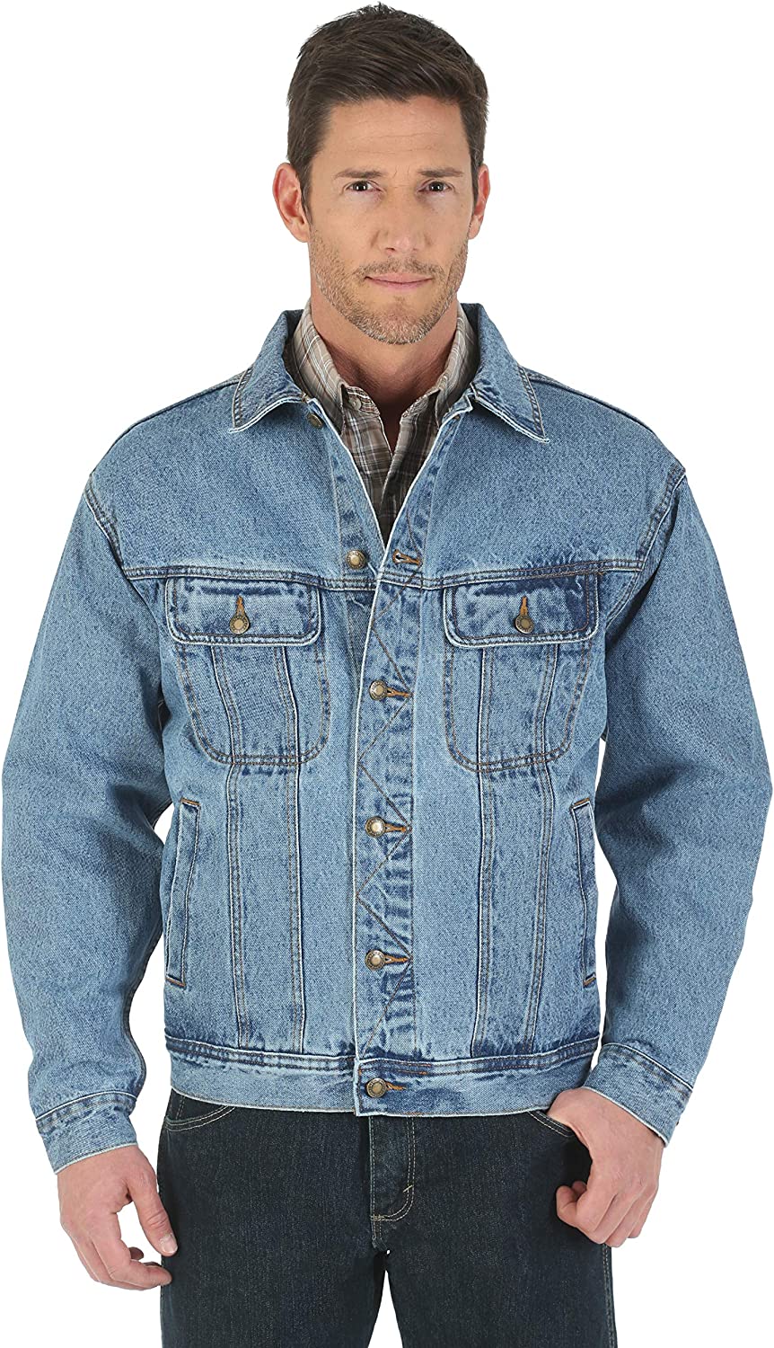 Wrangler Men's Rugged Wear Unlined Denim Jacket