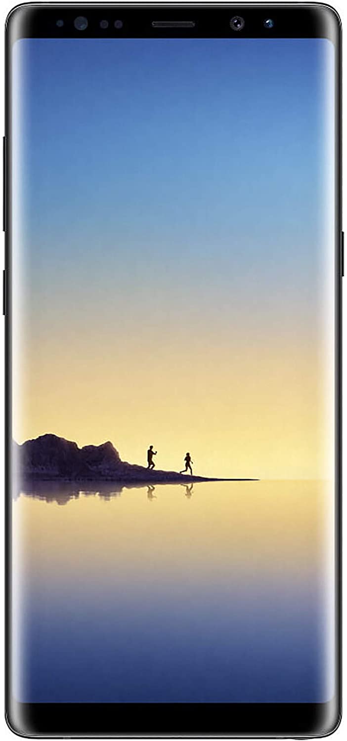 Samsung Galaxy Note 8, 64GB, Midnight Black - Fully Unlocked (Renewed)