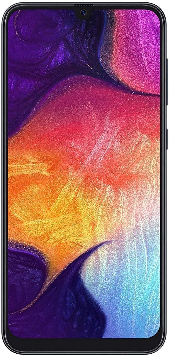 Samsung Galaxy A50 SM-A505G 64GB 4GB RAM 25 MP 6.4" Factory Unlocked- Black (Renewed)