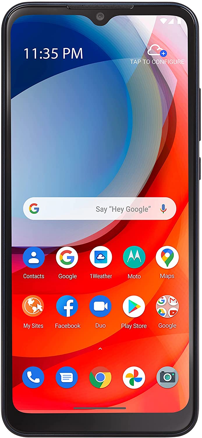 Tracfone Motorola Moto g Play, 32GB, Blue - Prepaid Smartphone (Locked)