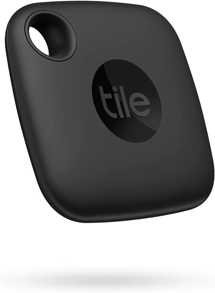 Tile Mate (2022) 1-Pack.Black. Bluetooth Tracker, Keys Finder and Item Locator for Keys, Bags and More; Up to 250 ft. Range. Water-Resistant. Phone Finder. iOS and Android Compatible.