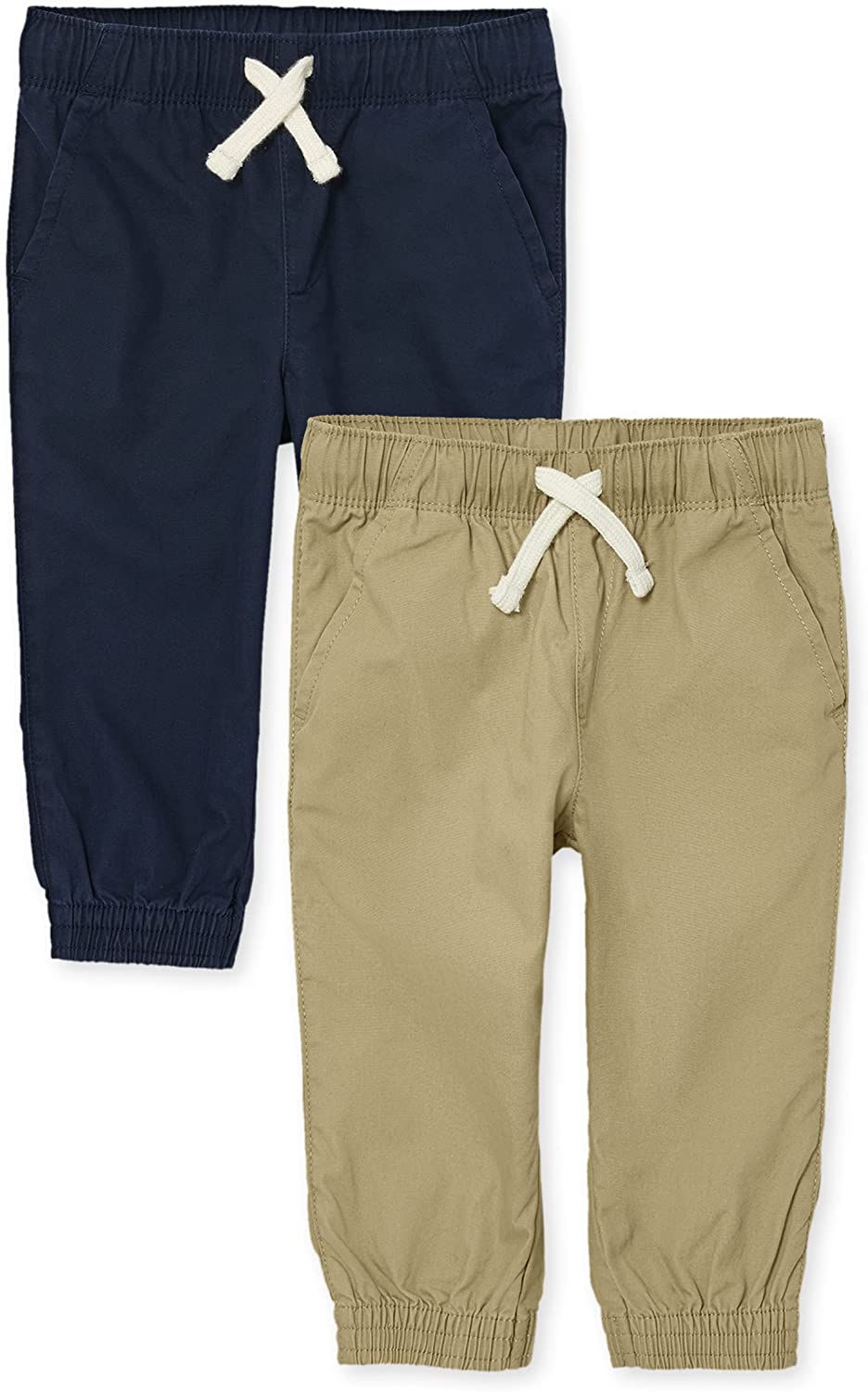 The Children's Place Baby 2 Pack and Toddler Boys Jogger Pants