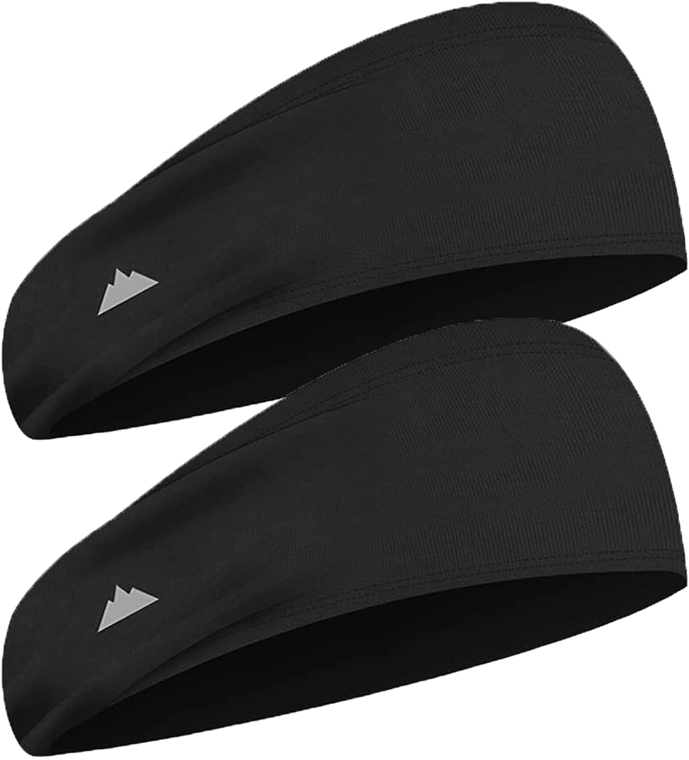 Mens Headband - Sports Running Sweat Head Bands - Athletic Sweatbands Hair Band for Workout, Basketball, Exercise, Gym, Cycling, Football, Tennis, Yoga - Performance Stretch Moisture Wicking Hairband