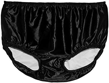 Special Needs Swim Diaper - Reusable Swim Diapers (M-Size 10/12-Waist: 20-29"; Weight: 75-89 pds, Black)