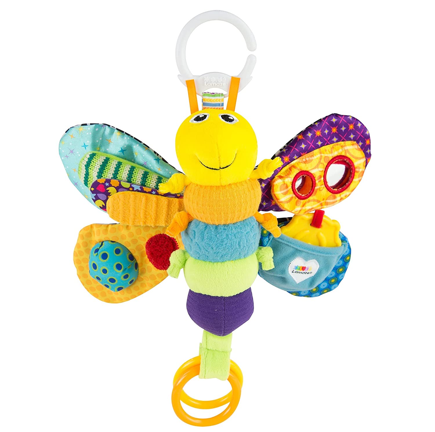 Lamaze Freddie The Firefly, Clip-On Stroller Toy