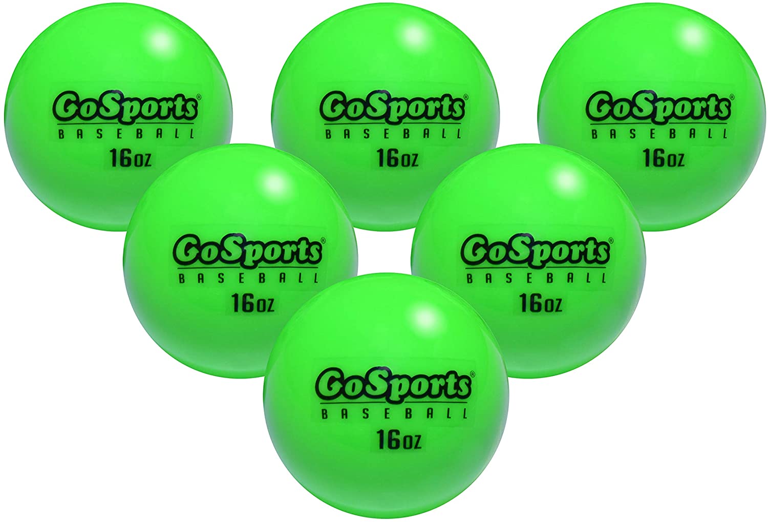 GoSports Weighted Training Balls - Hitting & Pitching Training for All Skill Levels - Improve Power and Mechanics, Choose Baseball or Softball