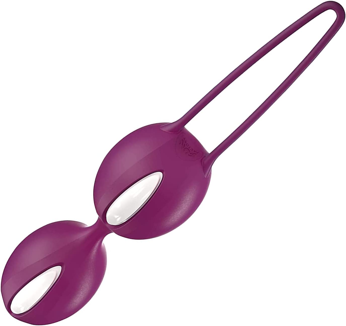 Fun Factory Kegel Balls for Women | Smart Balls Bladder Control Pelvic Floor Strengthening Device - Kegel Balls for Tightening (Double Purple)