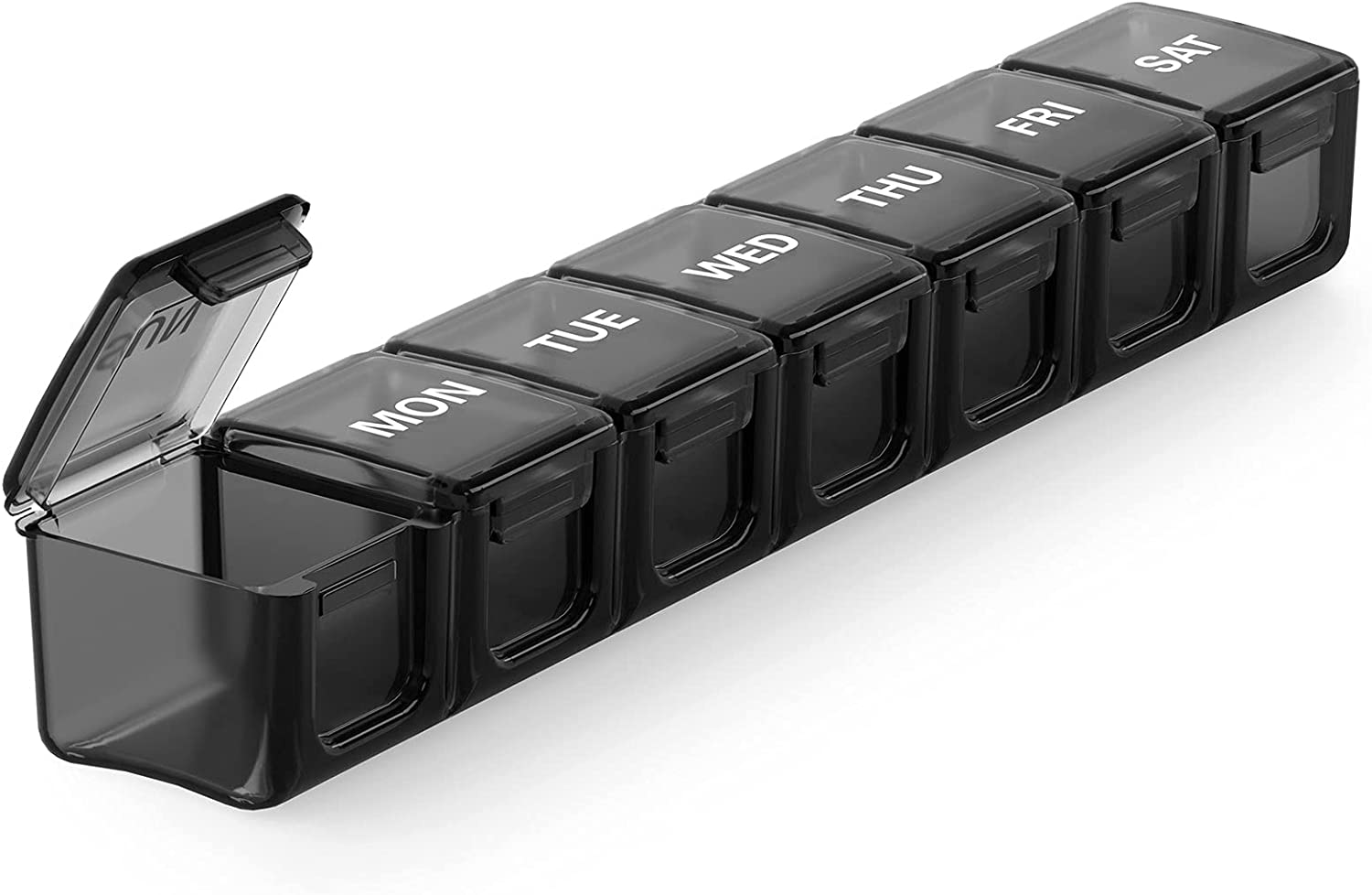 Extra Large Pill Organizer, Sukuos Weekly Pill Box, Pill Case, Medicine Organizer for Vitamins, Fish Oils or Supplements