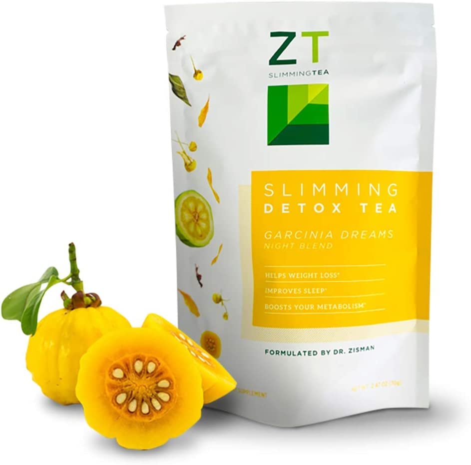 Dr. Zisman ZT Slimming Detox Tea - Garcinia Dreams Night Blend Weight Loss Tea - Muscle Tension - Enhanced Digestion, Healthy Rest While Burning Calories (Loose Leaf)