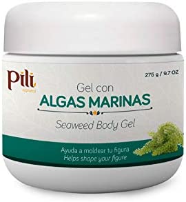 PILI Seaweed Body Gel. Cold Slimming Gel for Women & Men. Body Fat Burning Massages Gel with Seaweed, Menthol and Camphor. Helps to Burn Fat. Gel de Algas Marinas quema grasa Abdominal. 9.7 oz