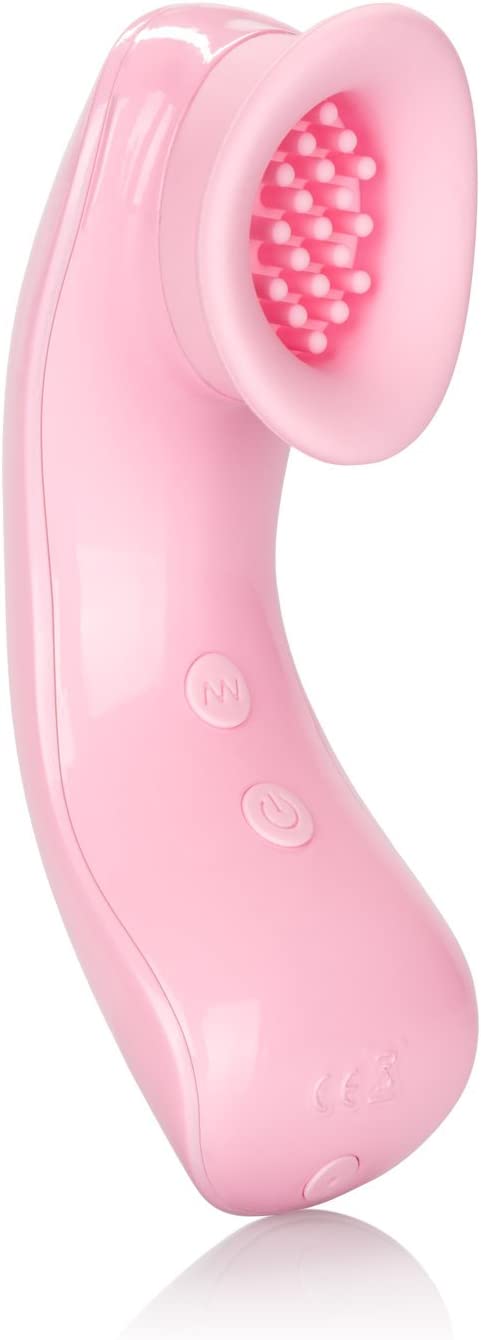 CalExotics Inspire Pulsing Intimate Arouser - Waterproof Sex Toys for Couples - Rechargeable Massager - Adult Multi-Function Vibe - Pink