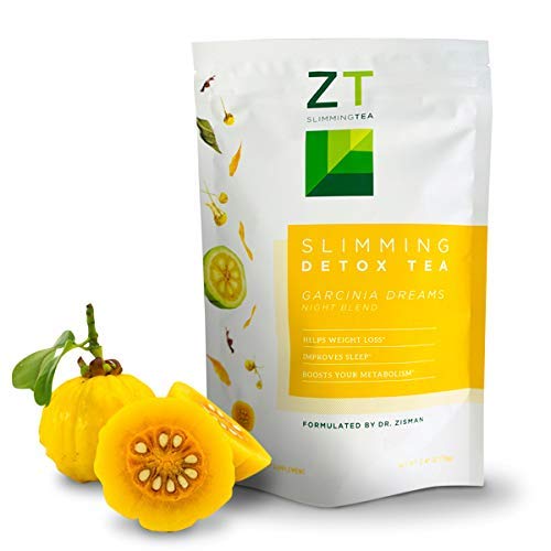 Dr. Zisman ZT Slimming Garcinia Dreams Night Blend Tea | Deeper Sleeping Time and Healthy Rest | Enhance Digestion Process and Weight Loss | Helps Mood and Muscle Tension (Loose Leaf)