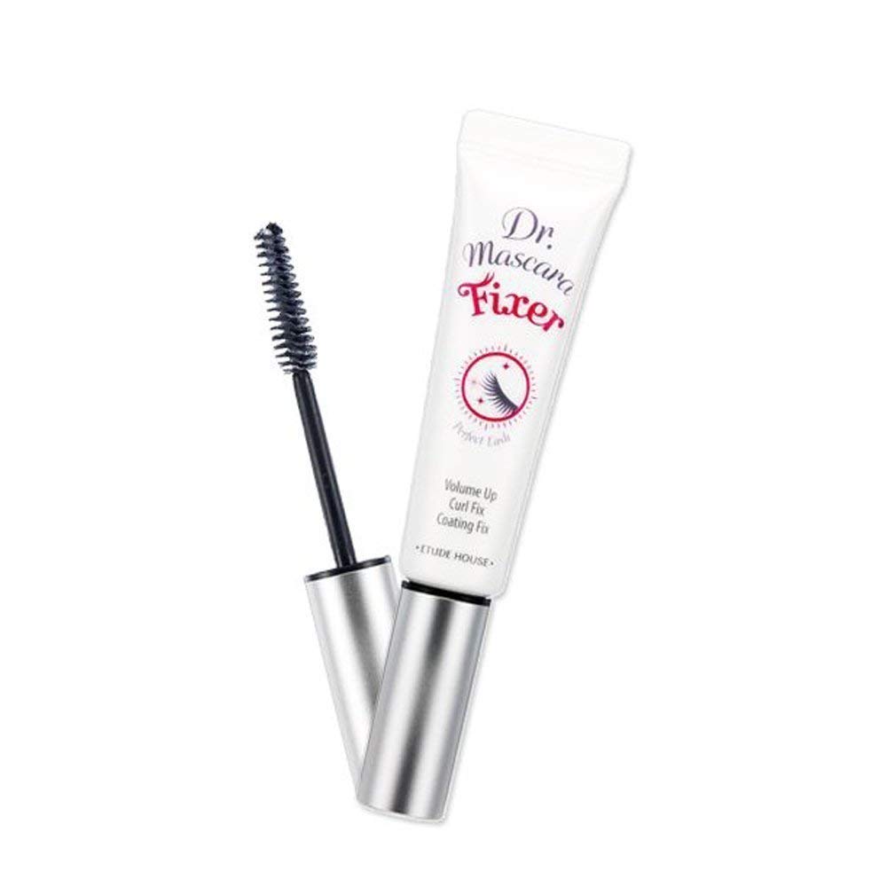 ETUDE HOUSE Dr. Mascara Fixer For Perfect Lash 01 (Natural Volume Up) | Long-Lasting Smudge-Proof Mascara Fixer with Care Effect | Korean Makeup