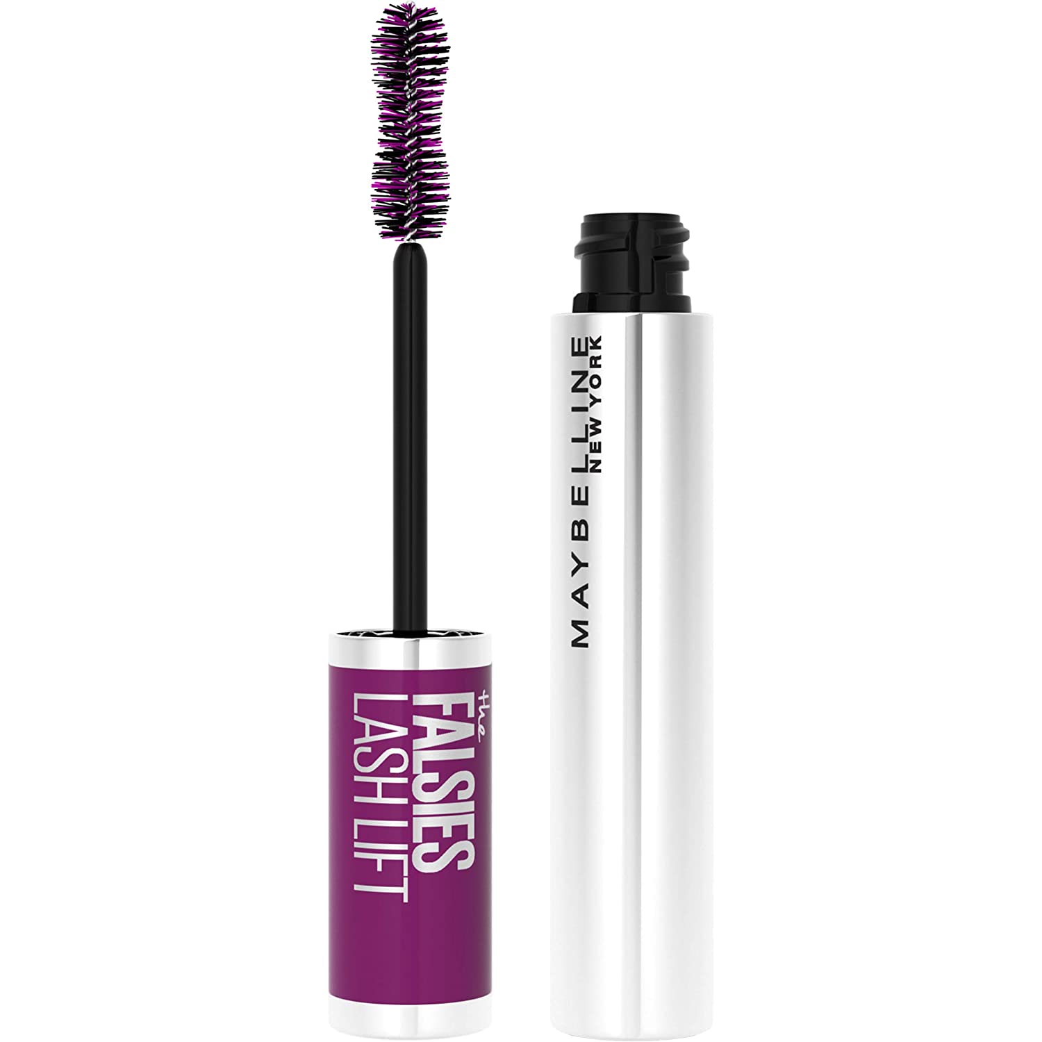 Maybelline the Falsies Lash Lift Washable Mascara Volumizing, Lengthening, Lifting, Curling, Multiplying, Eye Makeup, Very Black, 0.32 Fl; Oz