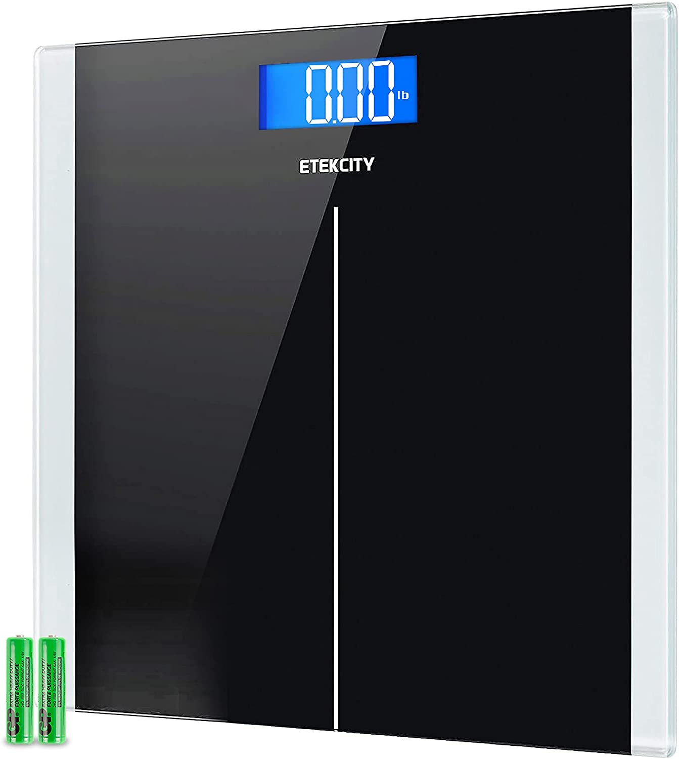 Etekcity Digital Body Weight Bathroom Scale with Step-On Technology, 400 Lb